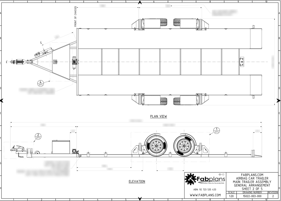 Airbag Car Trailer Plans - Fabplans