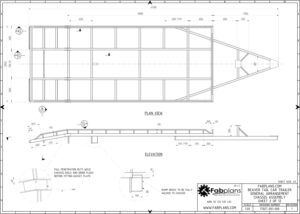 beavertail car trailer plans