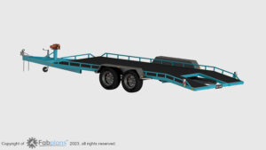 beavertail car trailer fabrication drawings