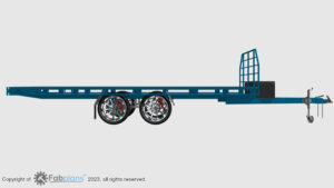 digital flatbed trailer plans online