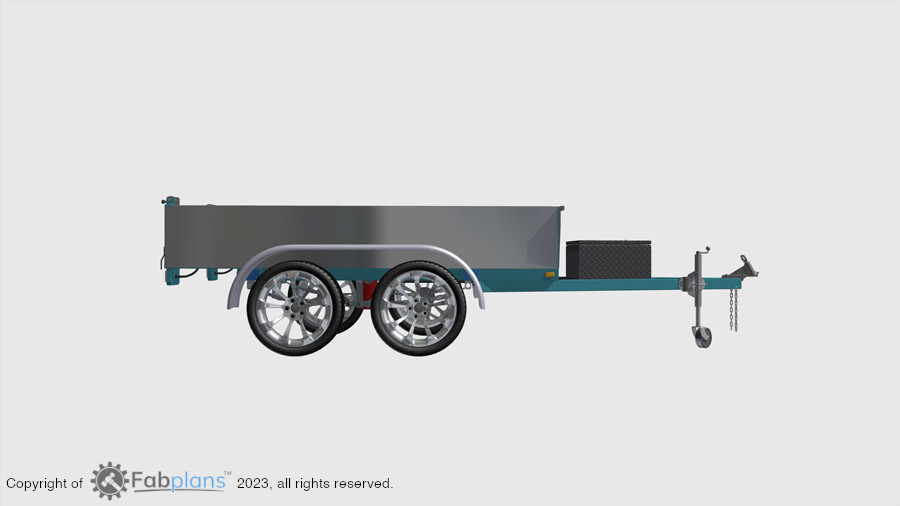 tipping box trailer