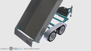 online trailer plans - hydraulic tipping box trailer