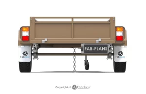 easy tilting box trailer plans