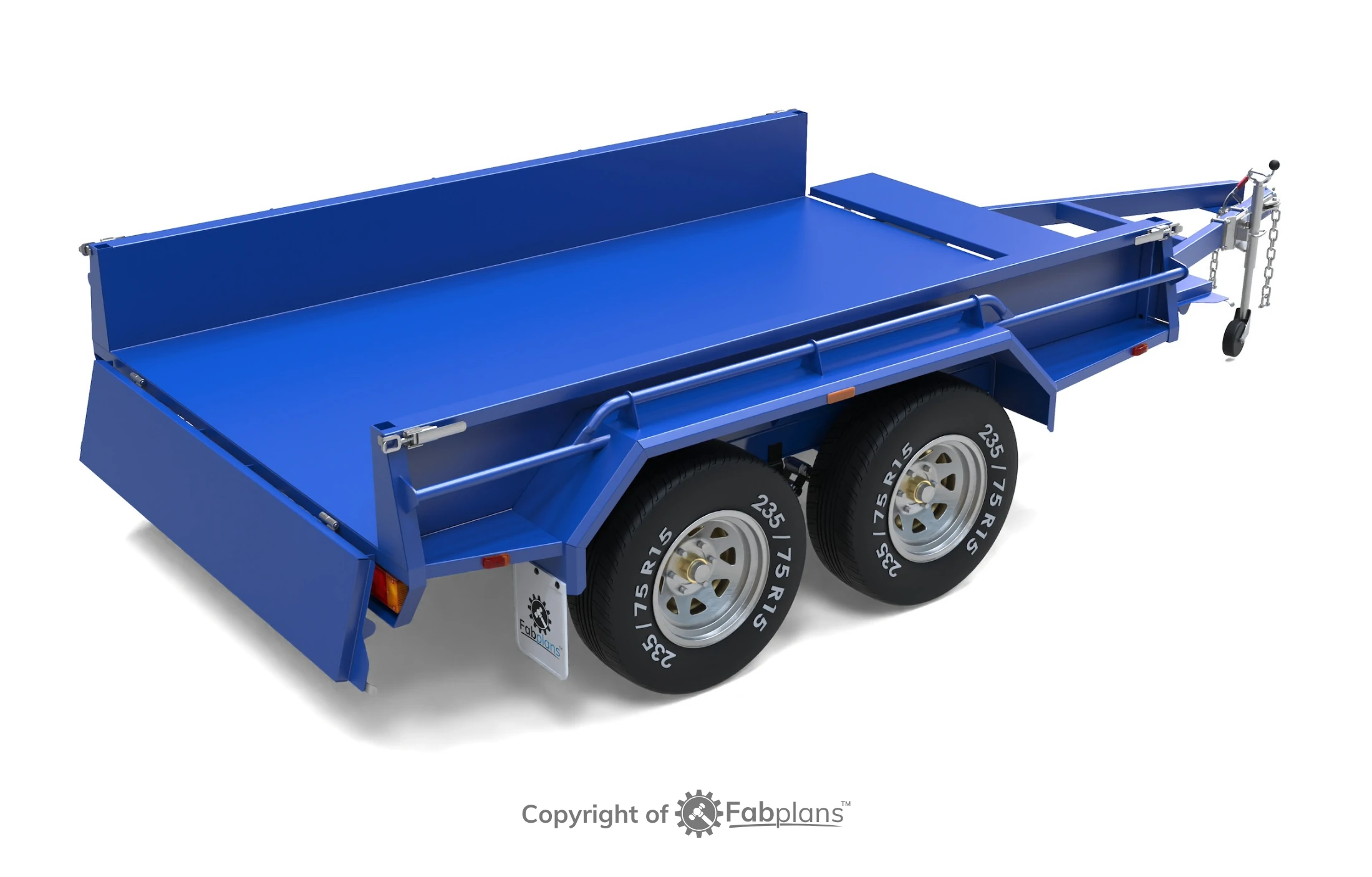 3500kg atm tandem axle box trailer plans