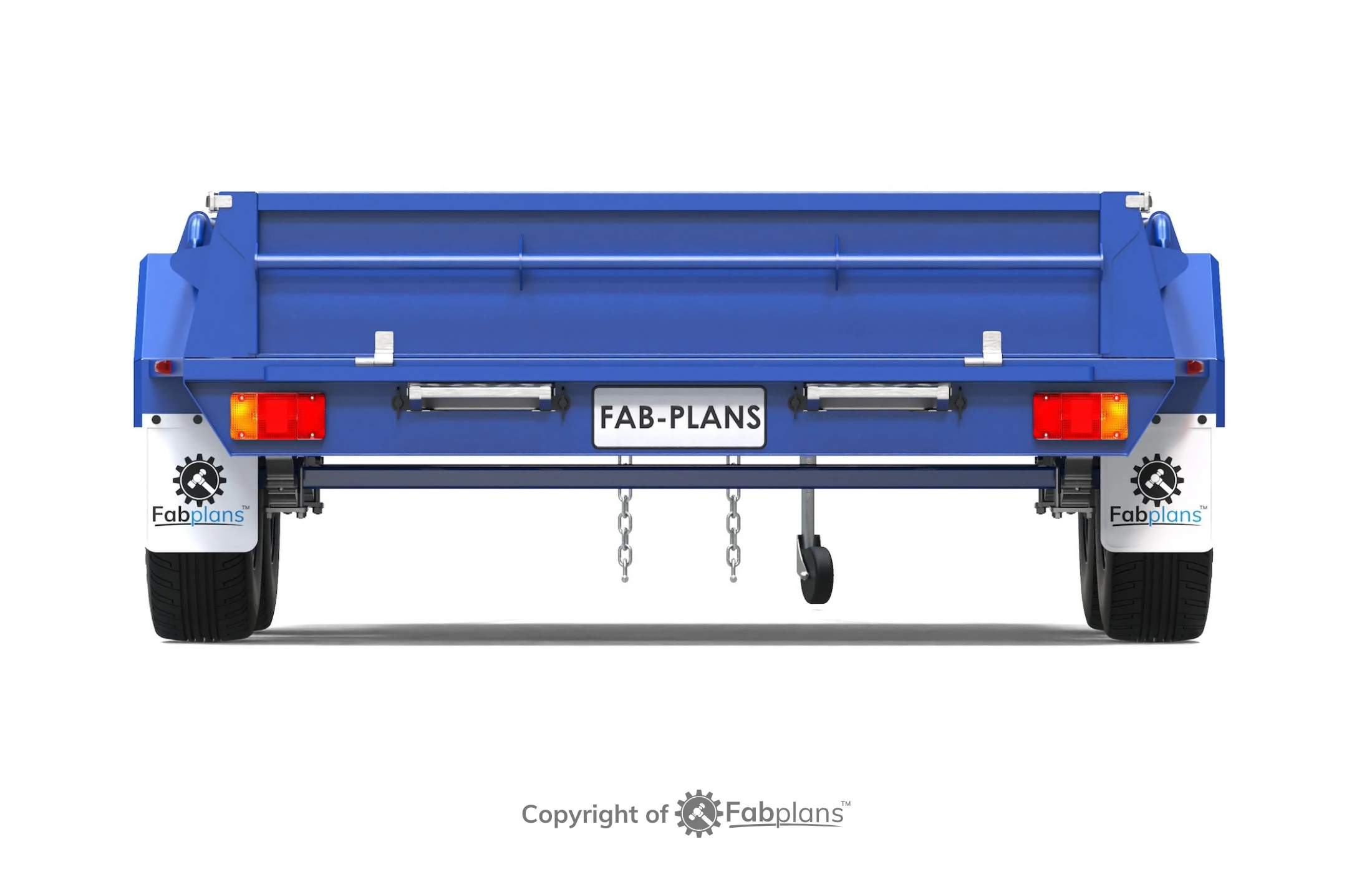 tandem axle box trailer plans