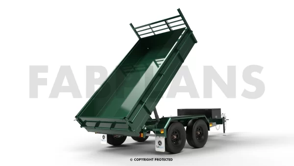 Hydraulic Tipping Box Trailer Plans 2
