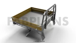 Steel Ute Tray Plans - Dual Cab 2