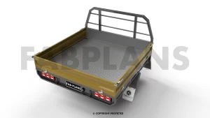 Steel Ute Tray Plans - Dual Cab 4