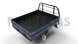 Steel Ute Tray Plans - Space Cab 4