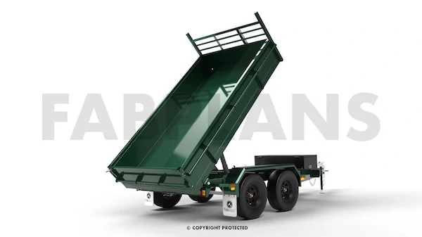 Hydraulic Tipping Box Trailer Plans