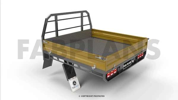 dual cab ute tray plans